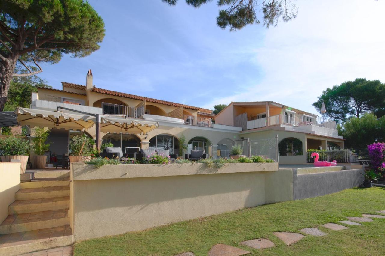 Villa Les Glycines Les Issambres Bagian luar foto