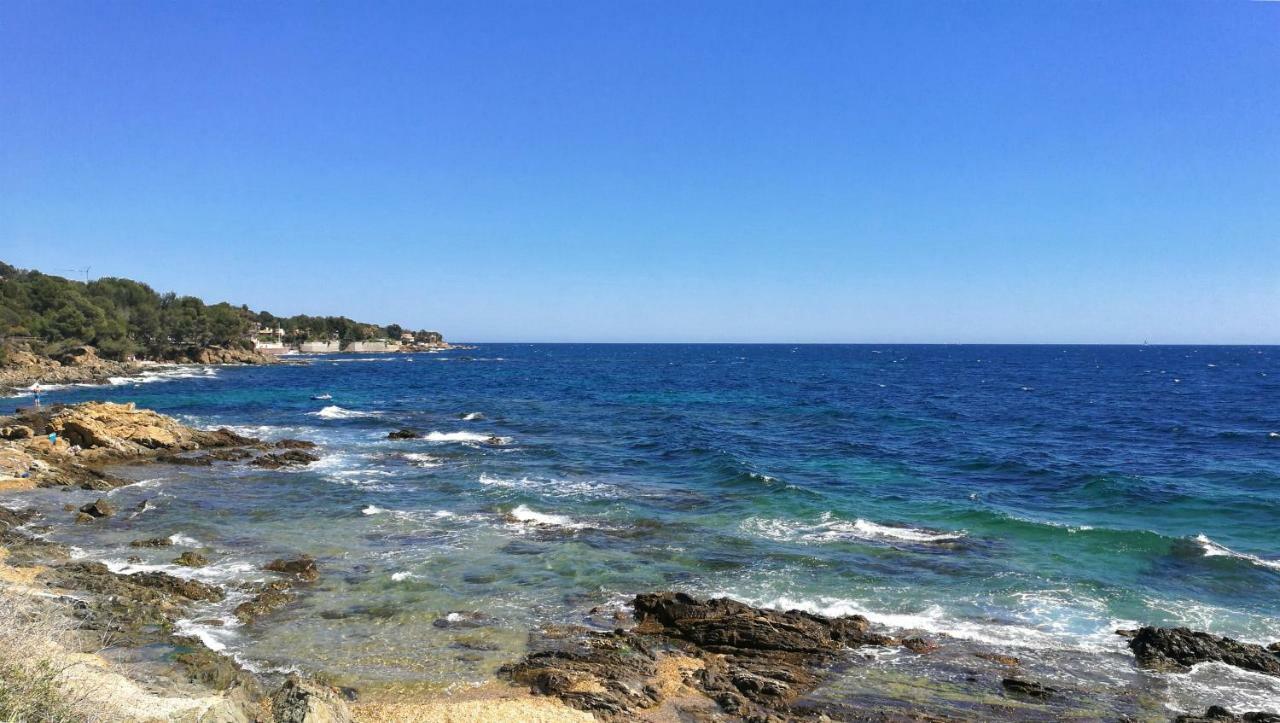 Villa Les Glycines Les Issambres Bagian luar foto